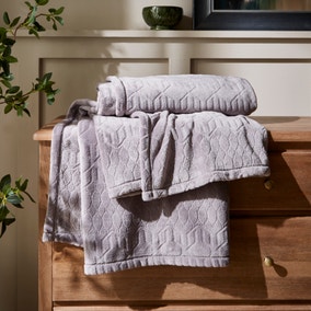 Billie Geometric Fleece Throw Billie Geometric Fleece Throw