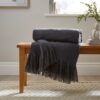 Brushed Boucle Throw