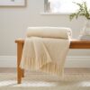 Brushed Boucle Throw