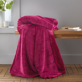 Catherine Lansfield Raschel Velvet Touch Throw 200cm x 240cm Catherine Lansfield Raschel Velvet Touch Throw 200cm x 240cm
