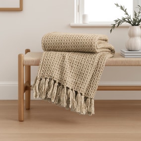 Chunky Waffle Throw