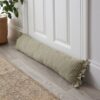 Gingham Frill Cotton Draught Excluder Gingham Frill Cotton Draught Excluder