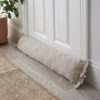 Gingham Frill Cotton Draught Excluder Gingham Frill Cotton Draught Excluder
