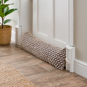 Jersey Bobble Draught Excluder