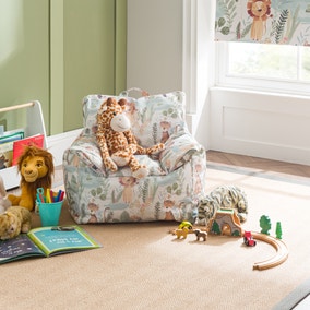 Jungle Friends Kids Beanbag Chair