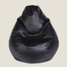 Kaikoo Faux Leather Tear Drop Bean Bag