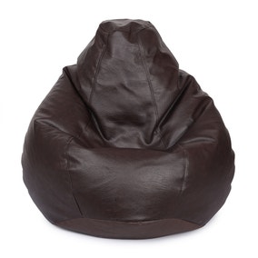 Kaikoo Faux Leather Tear Drop Bean Bag