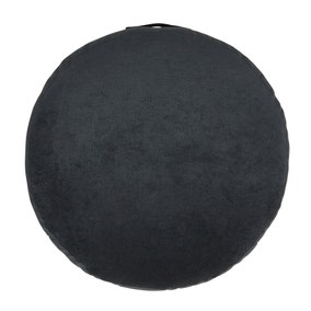 Matte Velour Charcoal Floor Cushion