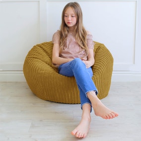 rucomfy Kids Slouch Jumbo Cord Bean Bag