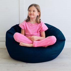 rucomfy Kids Slouch Velvet Bean Bag
