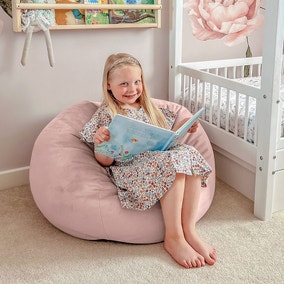 rucomfy Kids Slouch Velvet Bean Bag