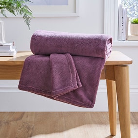 Soft Fleece 130cm x 170cm Throw